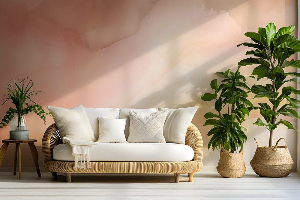 Serene pastel hues blend beautifully