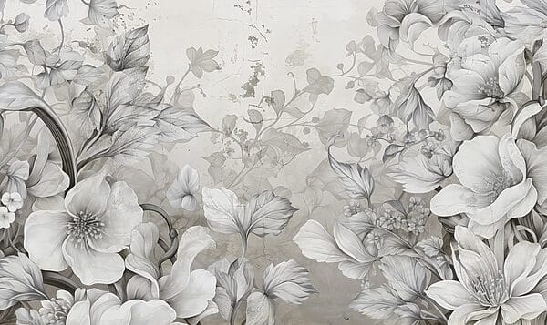 Delicate blooms in soft hues