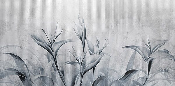 Ζωγραφική των λουλουδιών σε έναν τοίχο Ζωγραφική των λουλουδιών σε έναν τοίχο