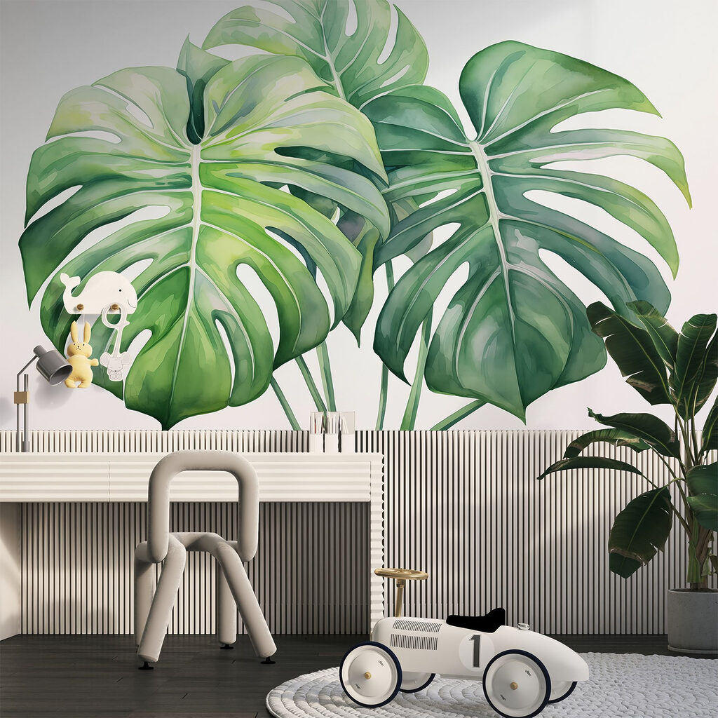 Group of green leaves