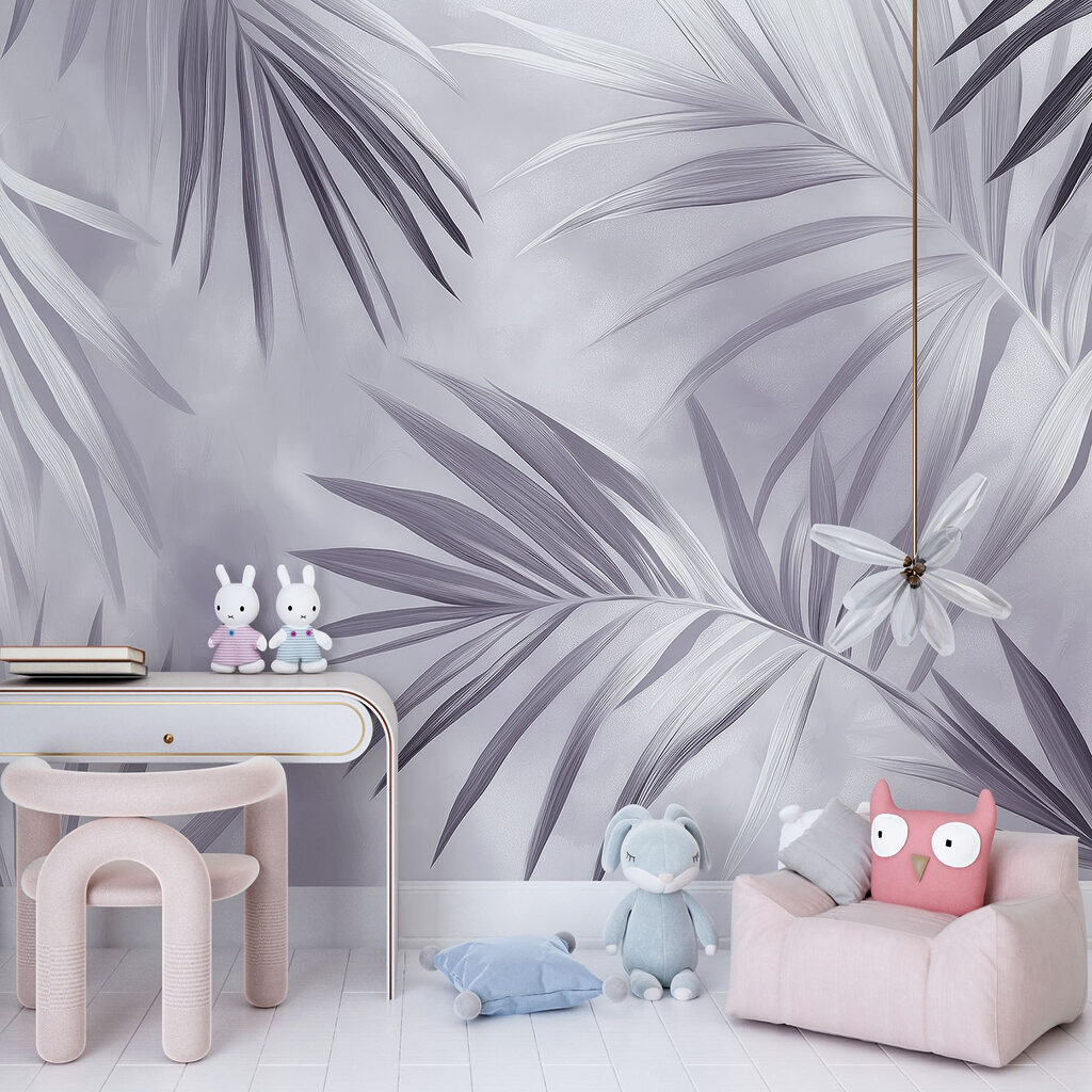 Nature's delicate foliage in muted tones