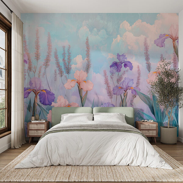 Ταπετσαρίες Ζωγραφική λουλουδιών και φυτών