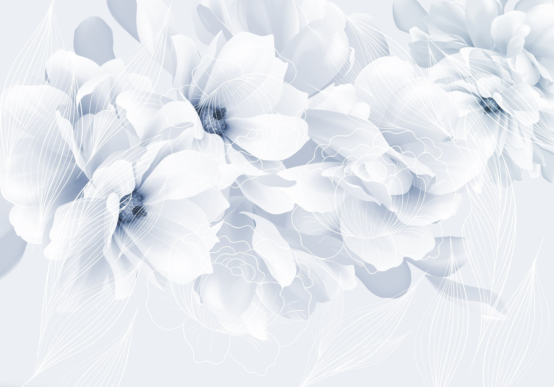 Soft petals in tranquil tones Soft petals in tranquil tones