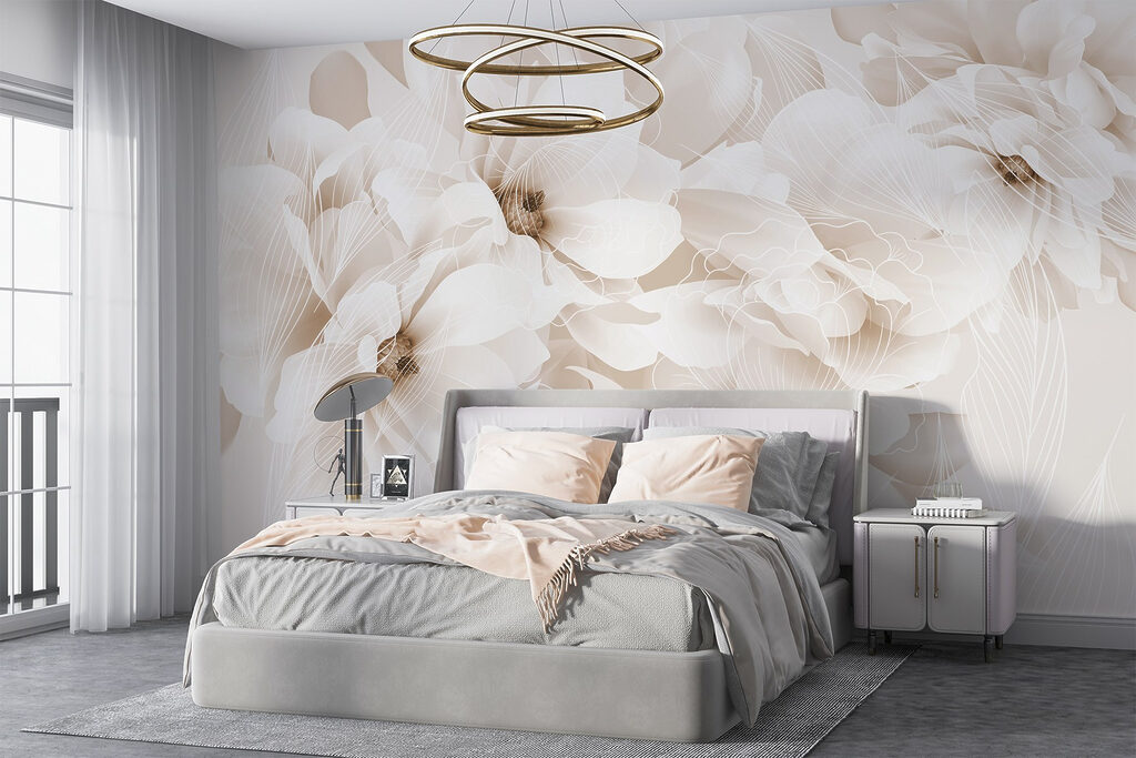 Delicate blooms on a soft backdrop