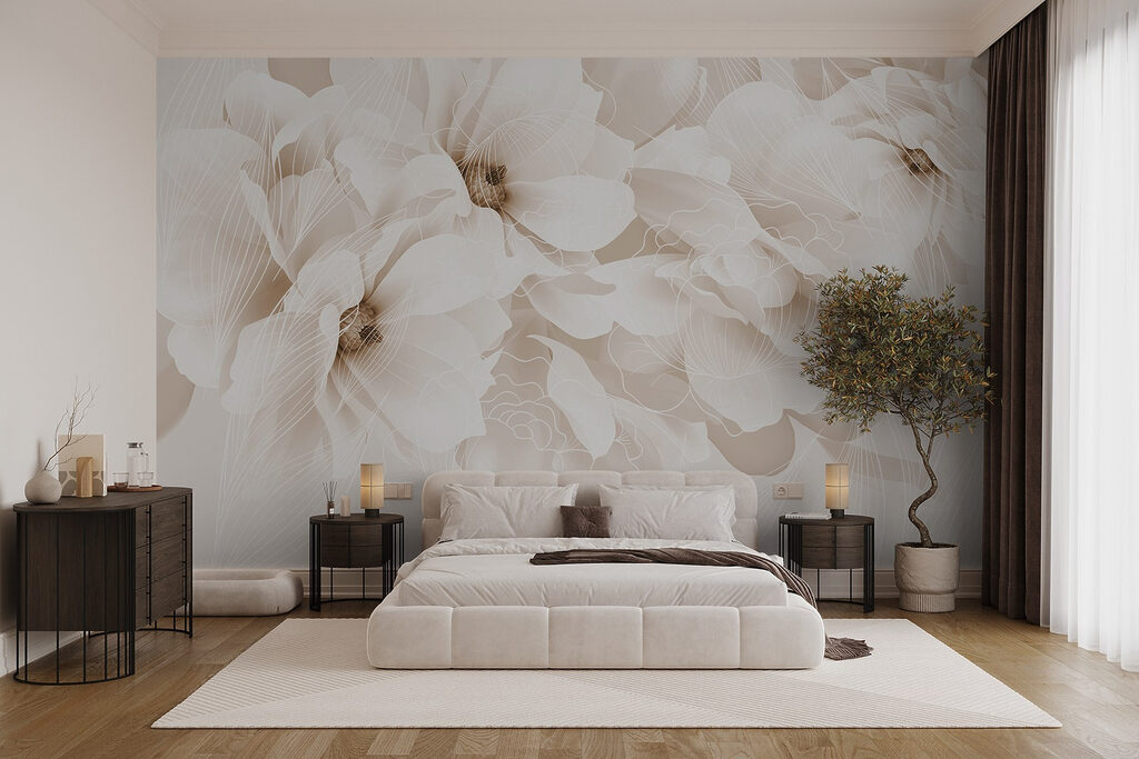 Delicate blooms on a soft backdrop
