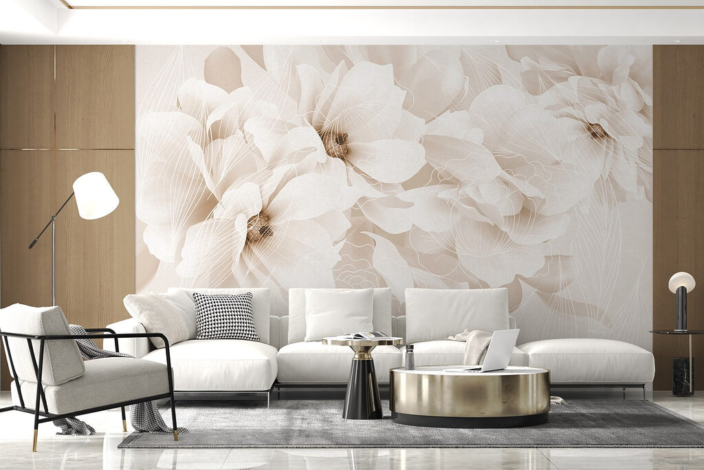 Delicate blooms on a soft backdrop