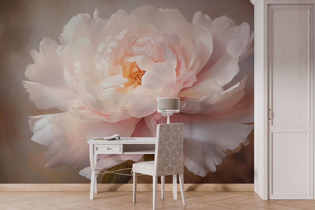 Delicate petals in soft hues