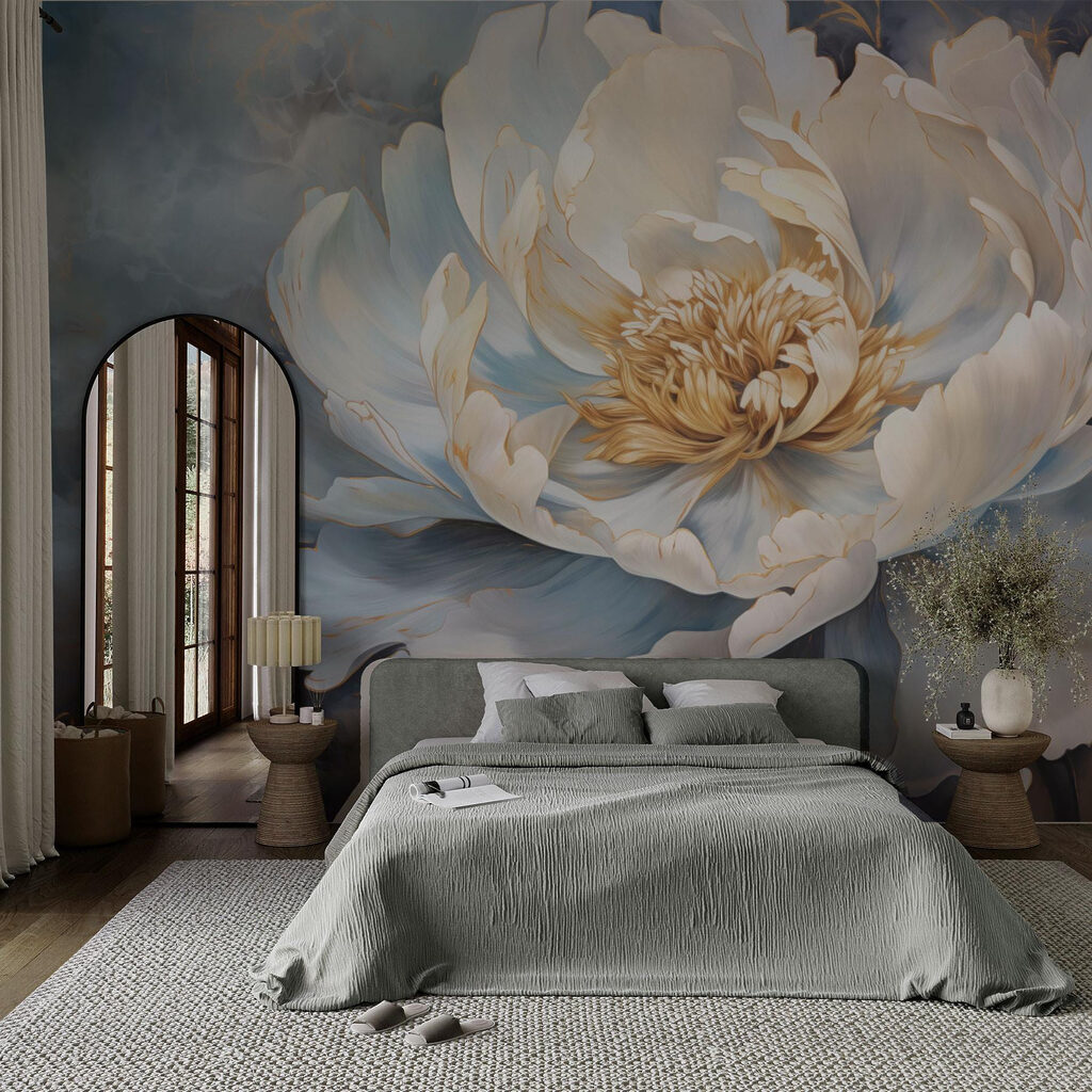 Delicate petals in soft hues