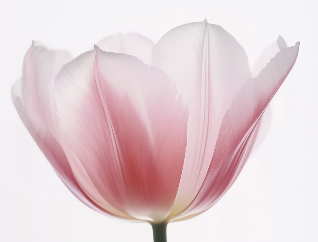 Delicate petals of soft hues