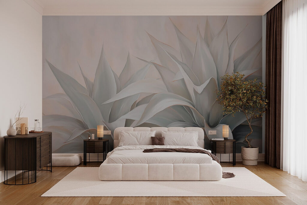 Elegant foliage in soft tones
