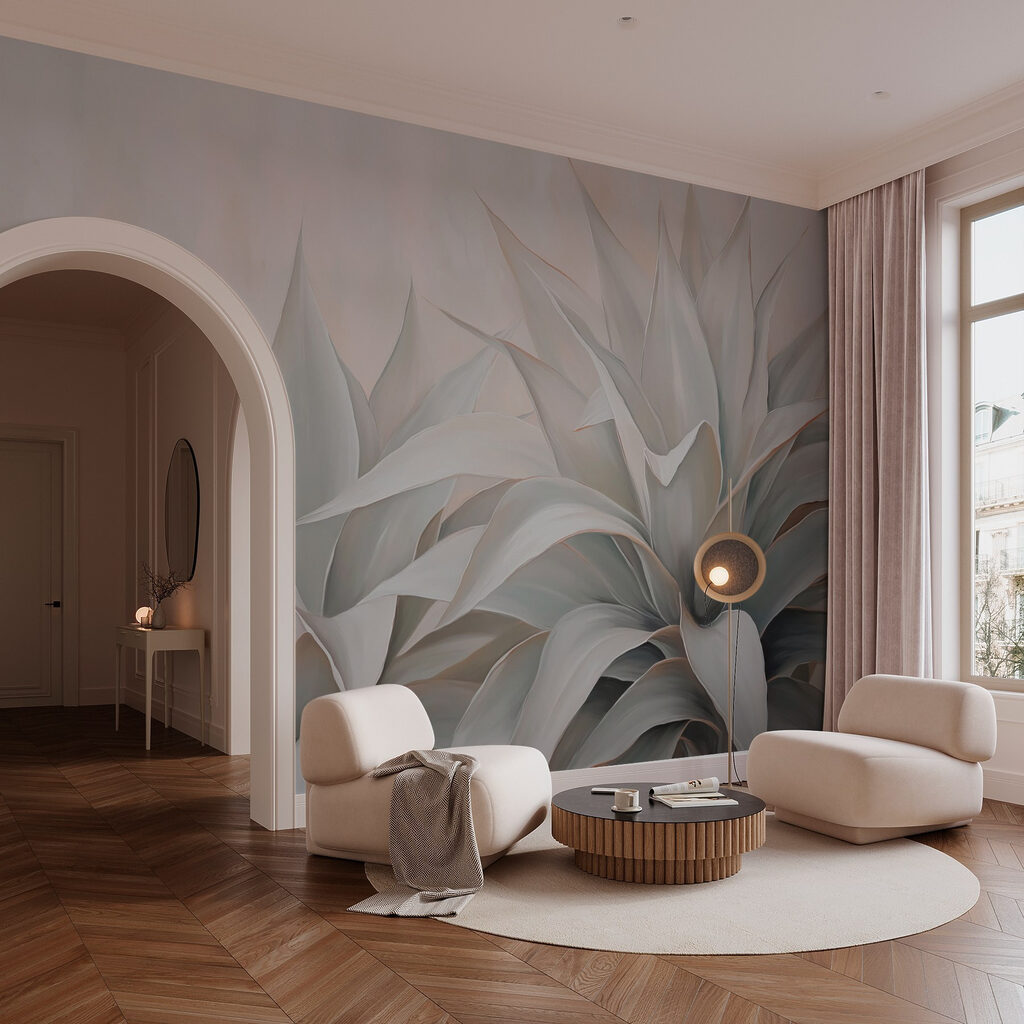 Elegant foliage in soft tones