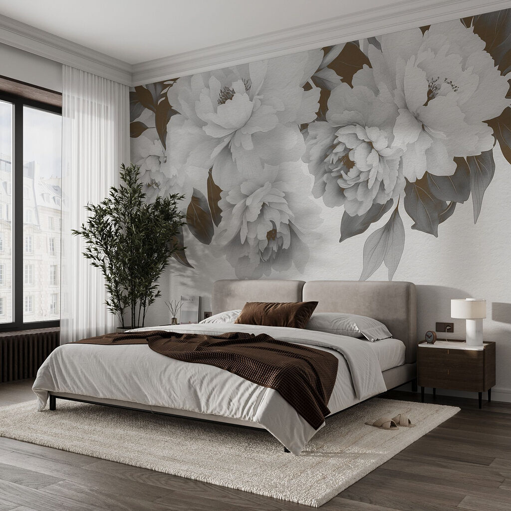 Group of white flowers