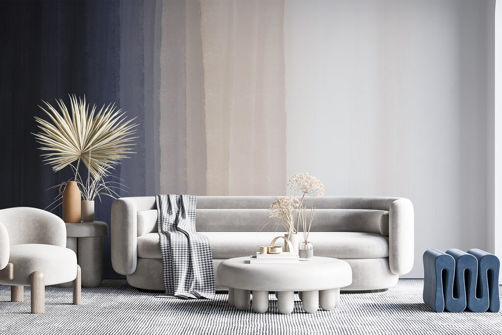 Textured stripes in soft color palette Textured stripes in soft color palette