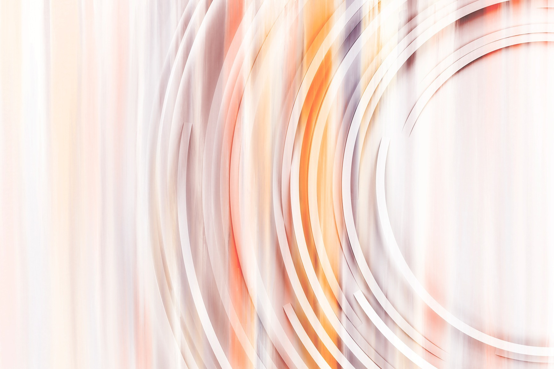 Blurry image of a swirly circle Blurry image of a swirly circle