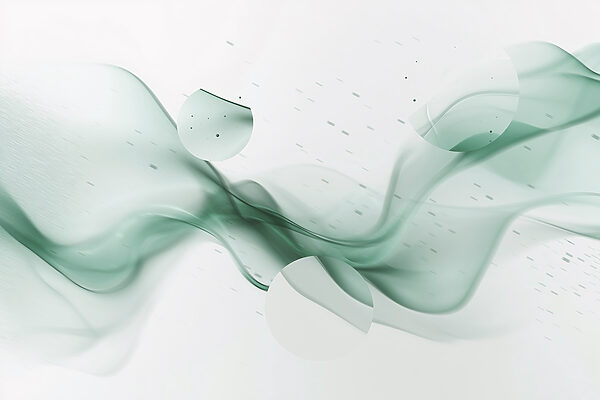 Green smoke and circles