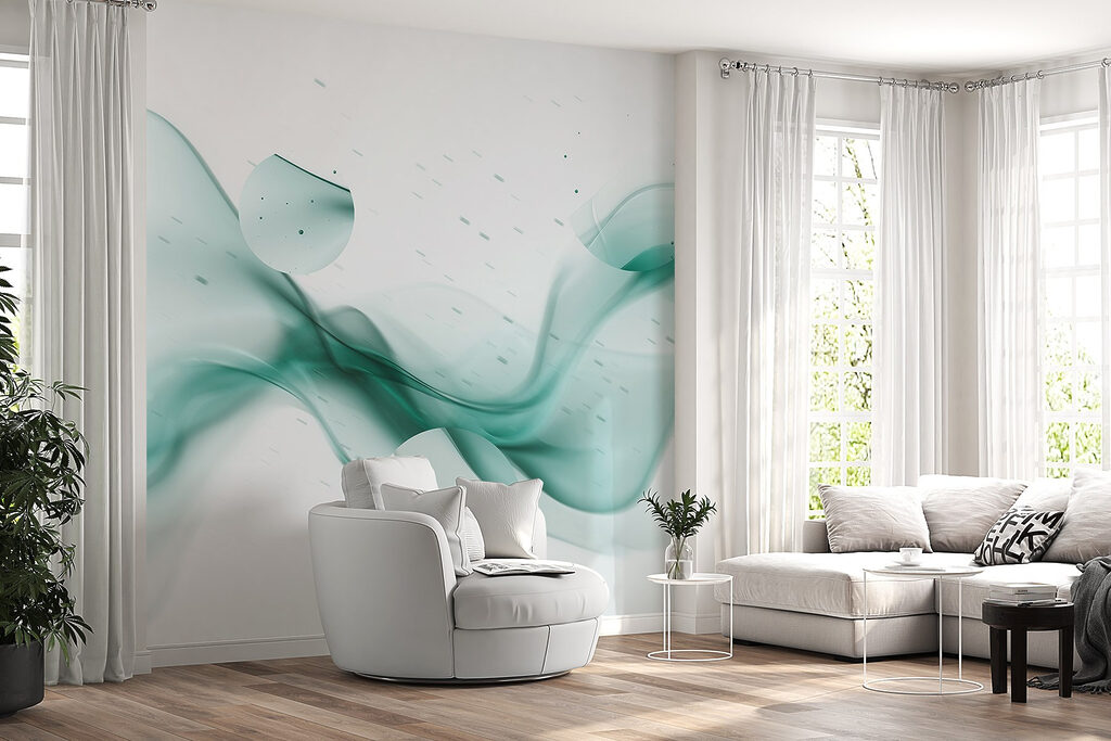 Green smoke and circles