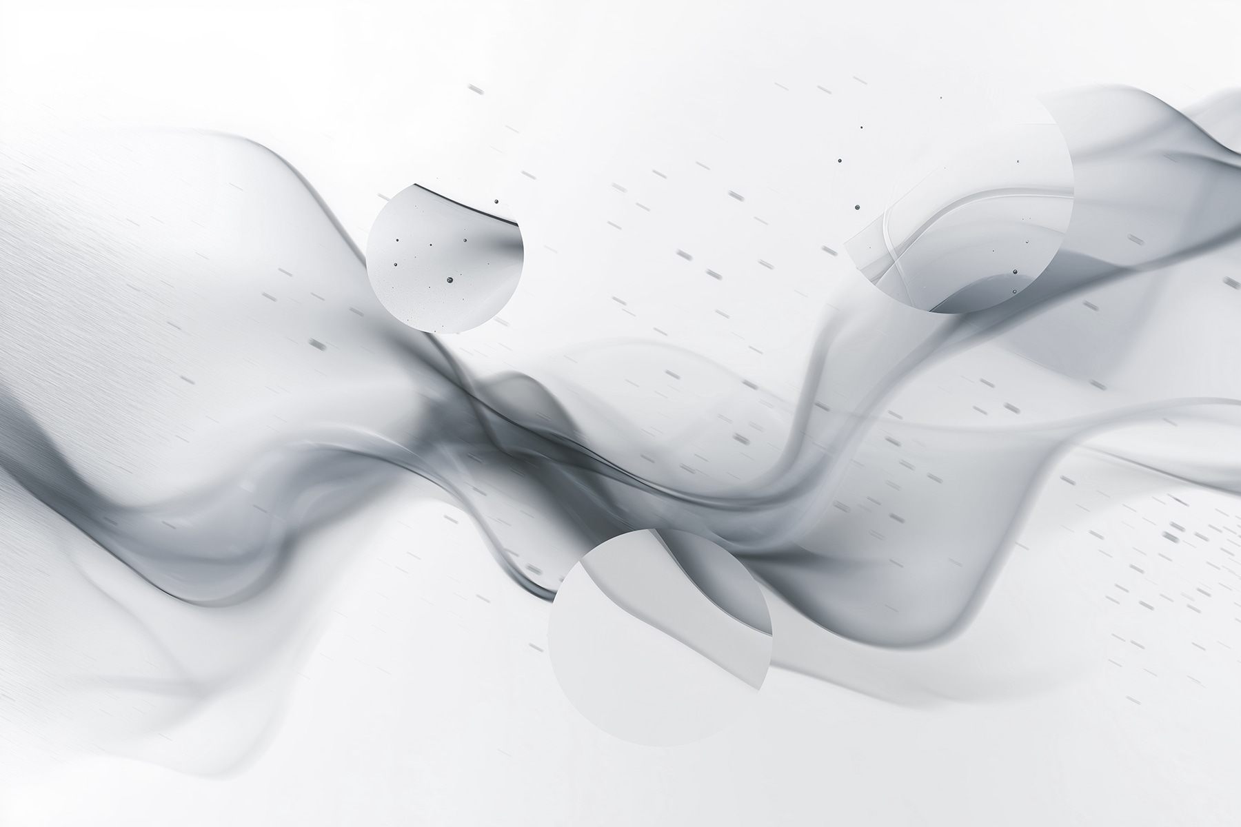 Grey and white smoke