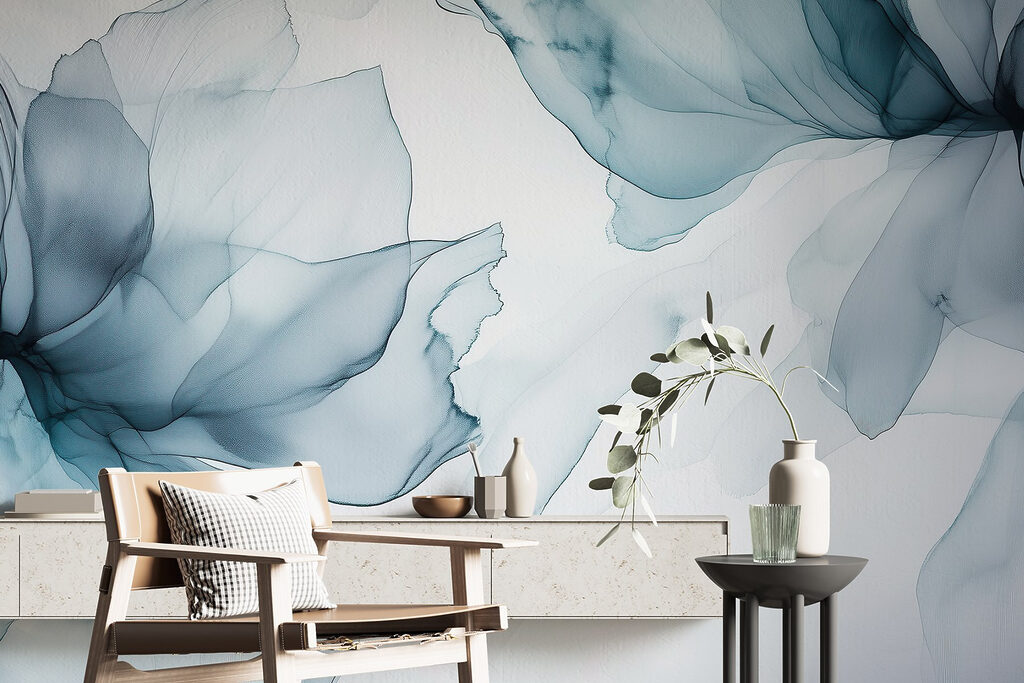 Delicate petals in soft hues