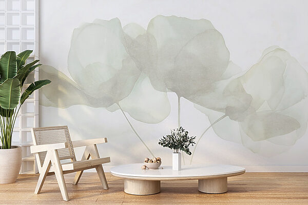 Delicate petals in soft hues