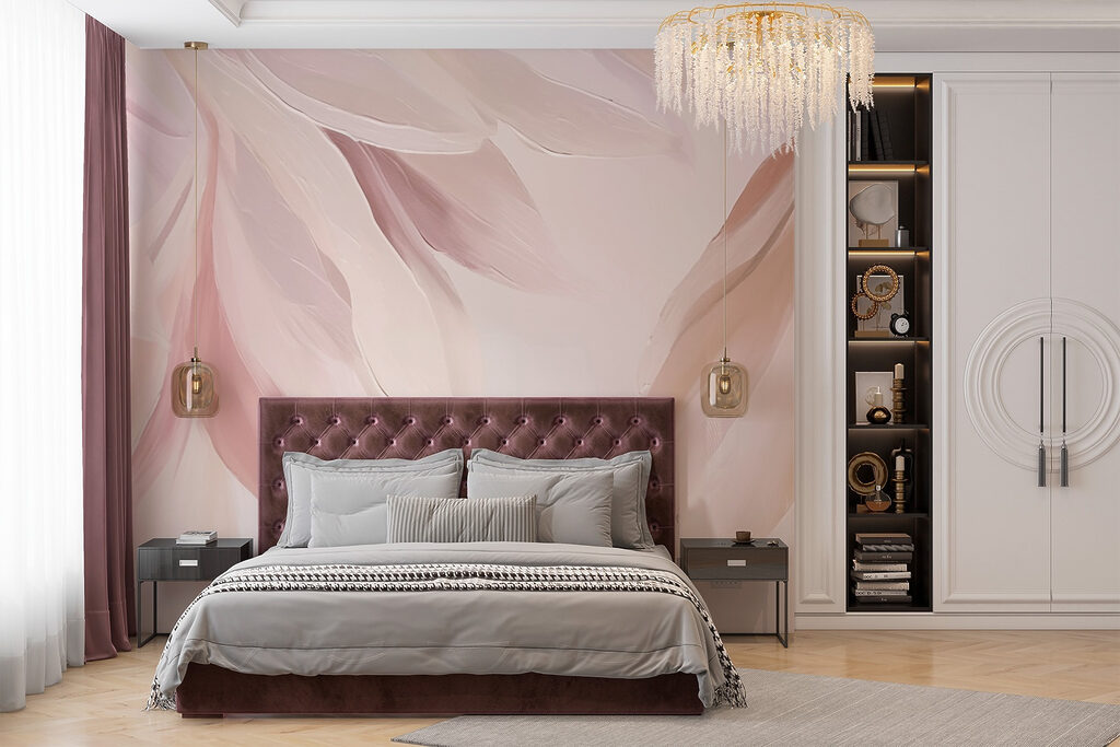 Soft petals in muted hues