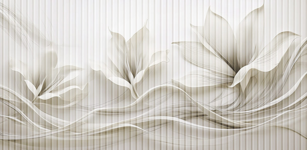 Λεπτό σχέδιο floral wave Λεπτό σχέδιο floral wave
