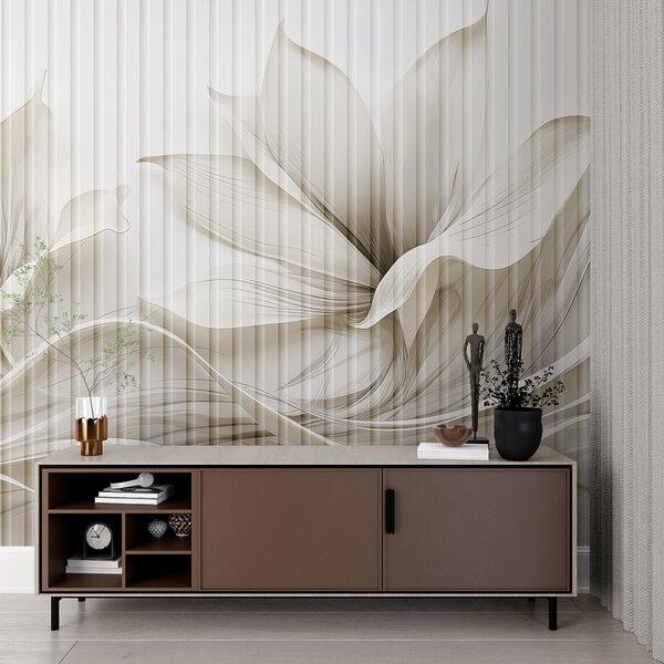 Λεπτό σχέδιο floral wave Λεπτό σχέδιο floral wave