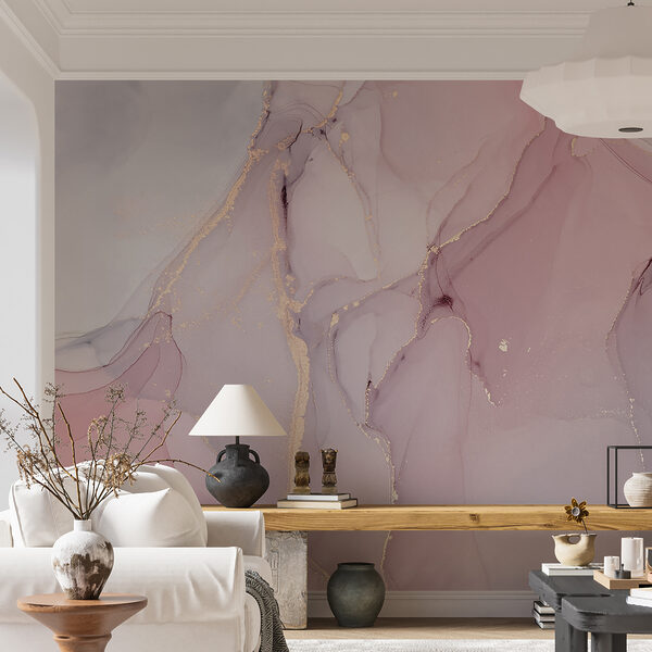 Abstract beauty in soft hues