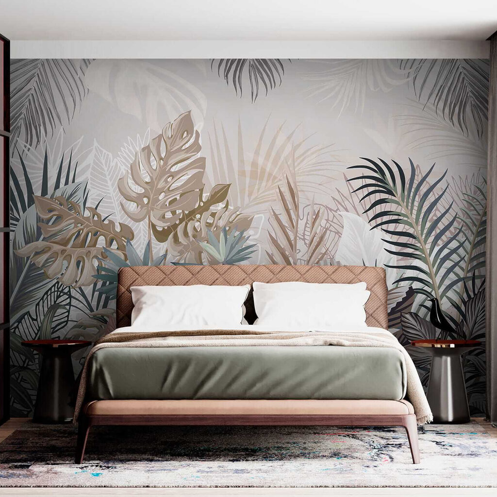 Group of plants with leaves