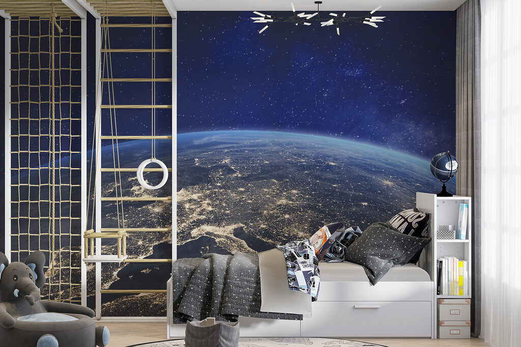 View of the earth from space