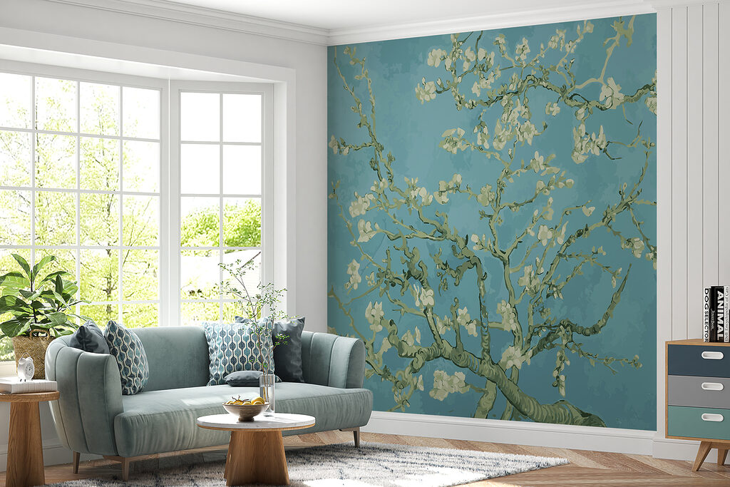 Tree with white flowers