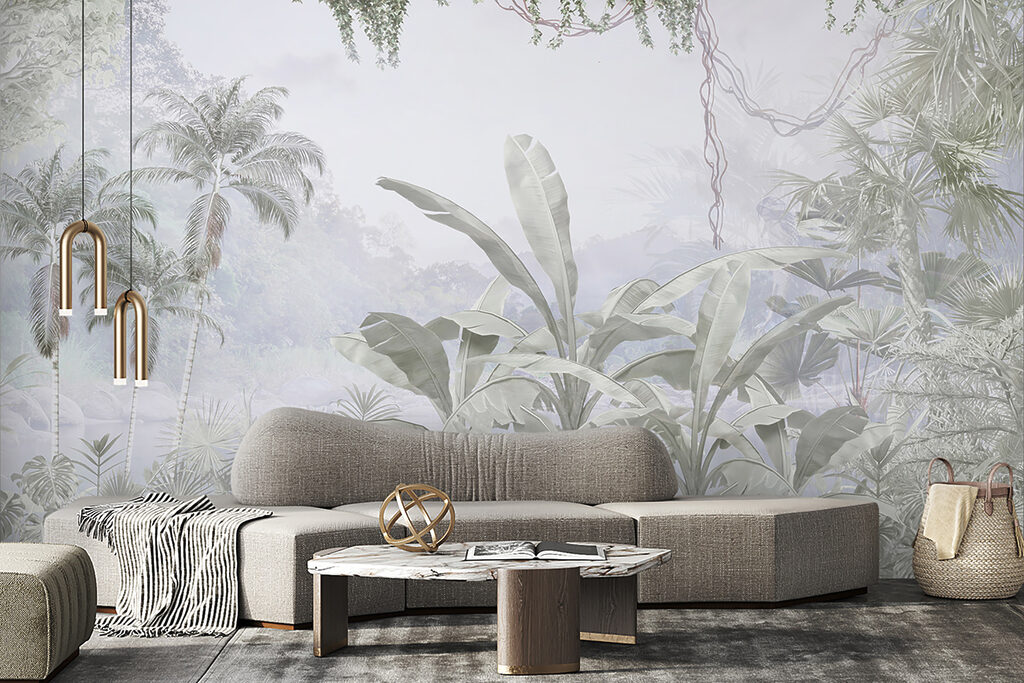 A group of palm trees