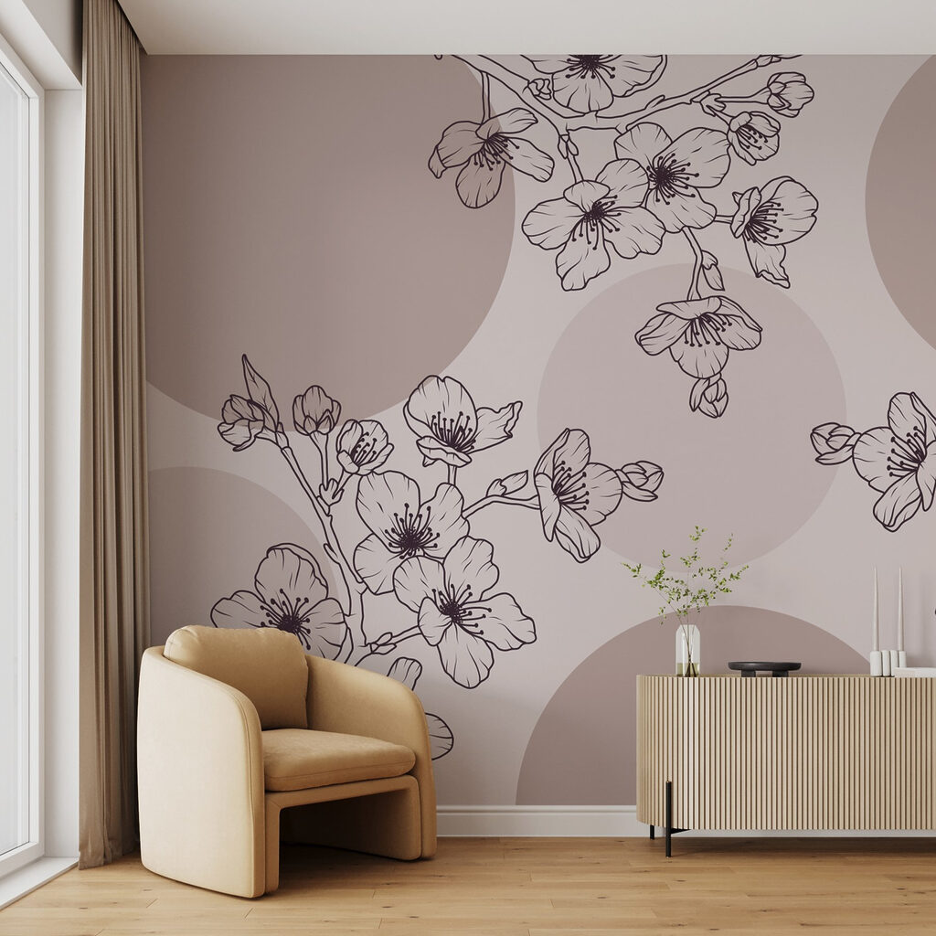 Delicate blossoms in soft hues Delicate blossoms in soft hues