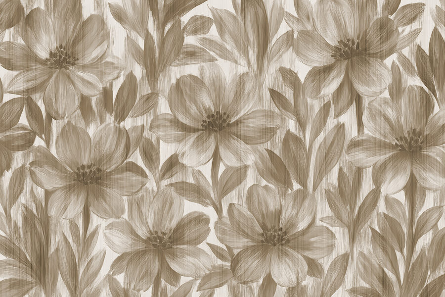 Floral μοτίβα σε απαλές αποχρώσεις