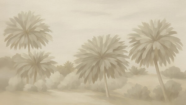 Group of palm trees