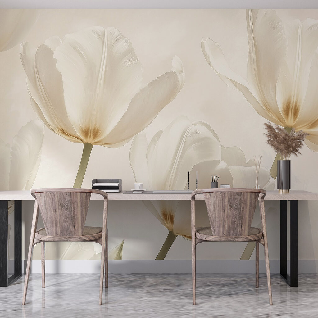 Group of white flowers