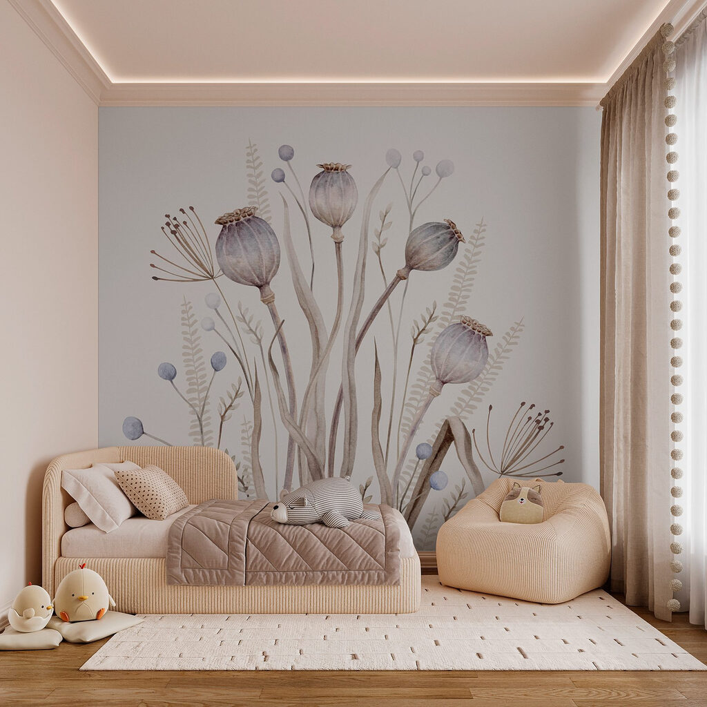 Watercolor painting of flowers and plants Watercolor painting of flowers and plants