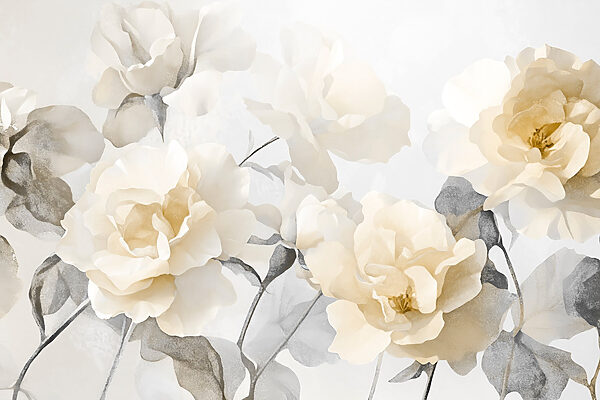 Group of white flowers