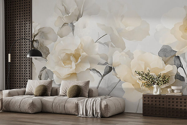 Group of white flowers