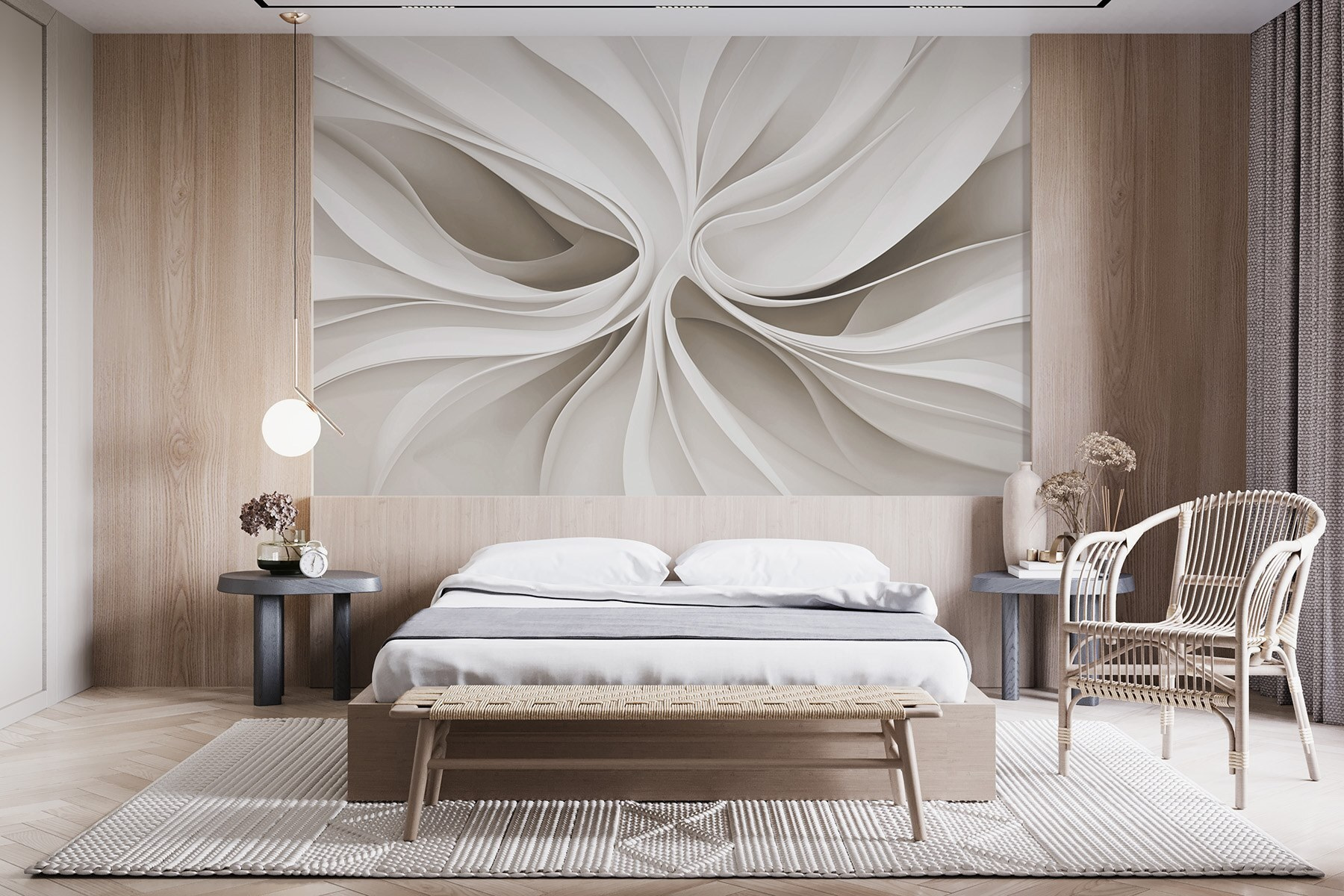 White swirly pattern White swirly pattern