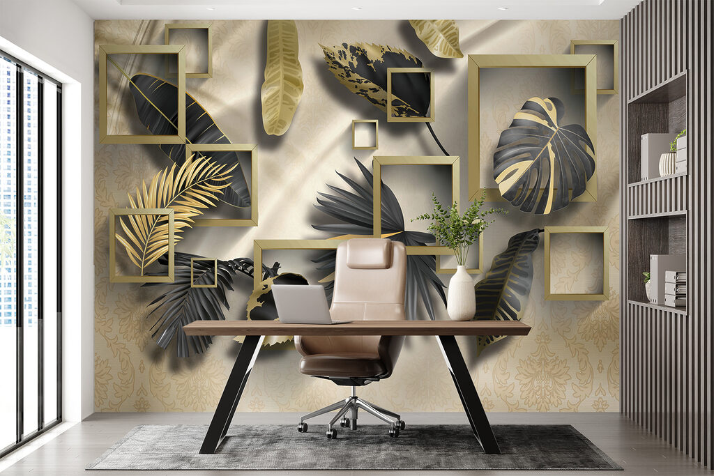 Luxurious foliage in elegant frames