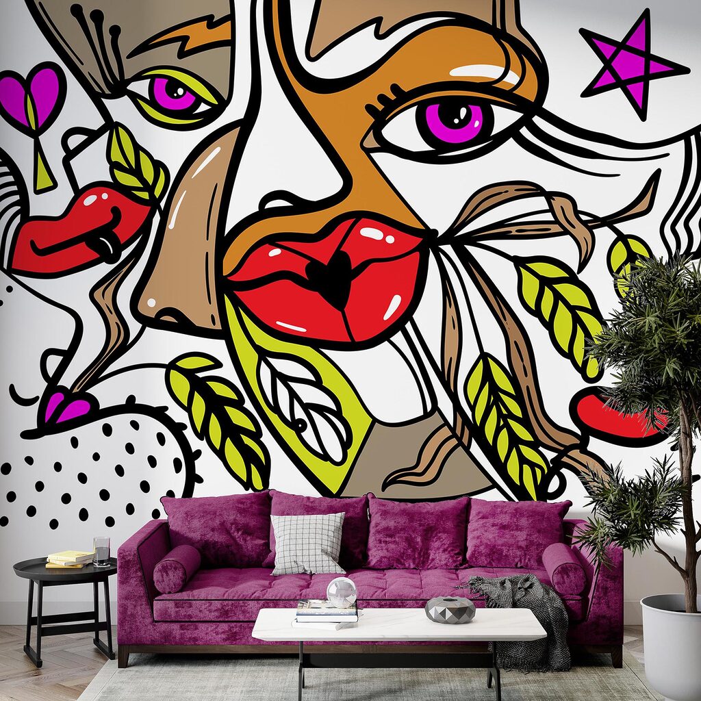 – Ζωντανό πρόσωπο με έντονα μοτίβα