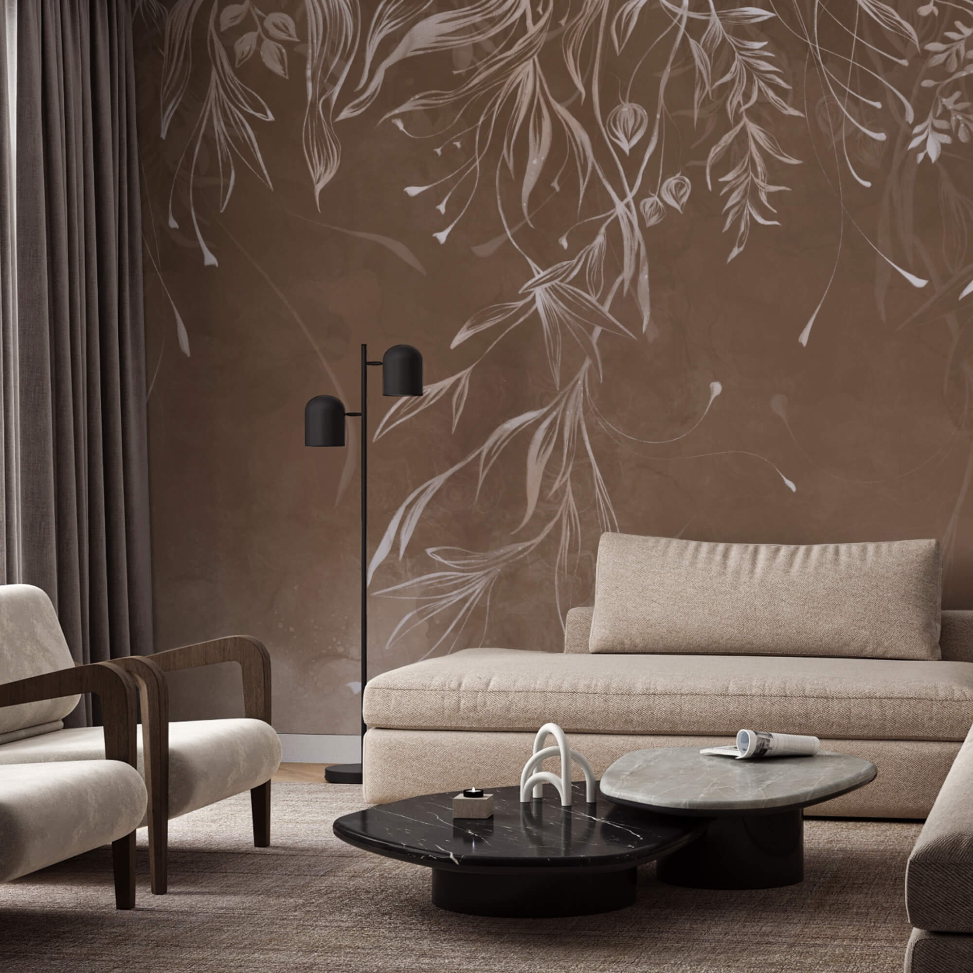 Λεπτά μοτίβα σε απαλές αποχρώσεις