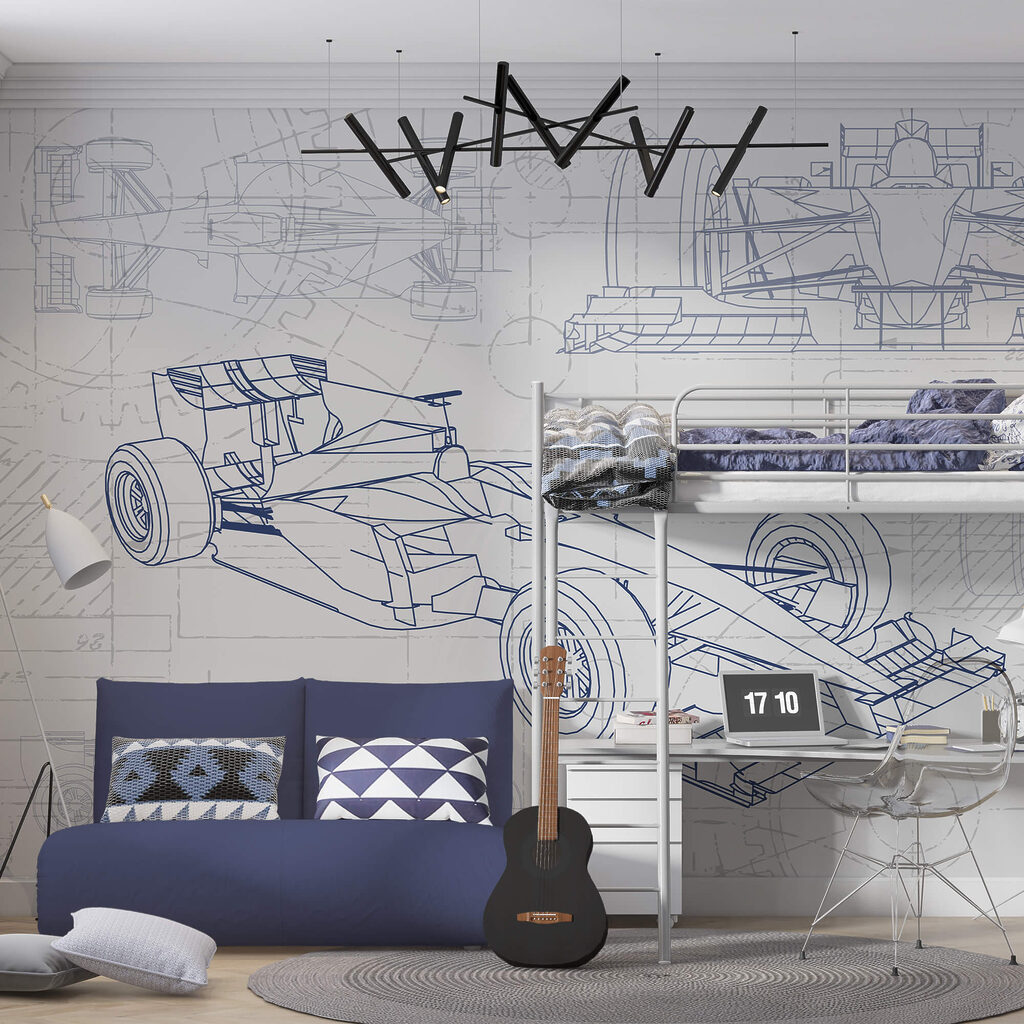 Σχέδιο ενός αγωνιστικού αυτοκινήτου