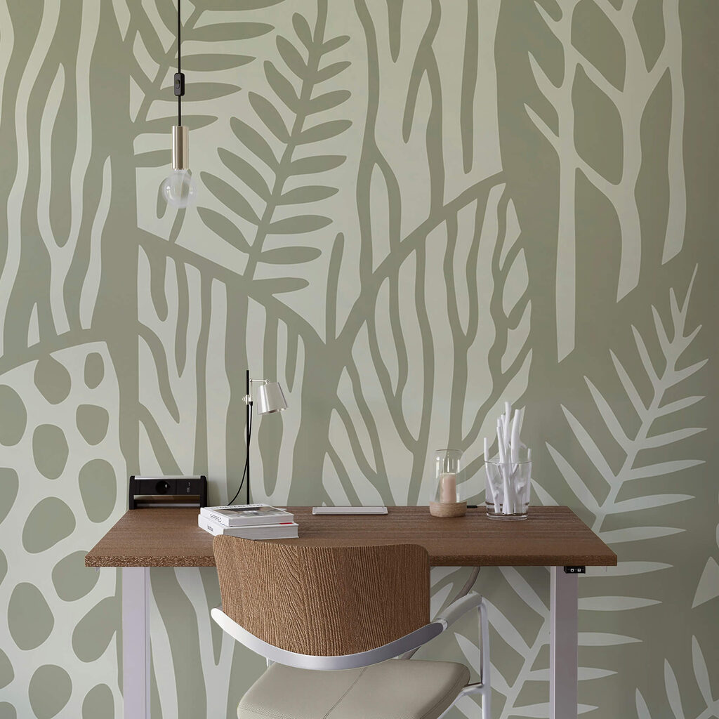 Μοτίβο φύλλων και κλαδιών