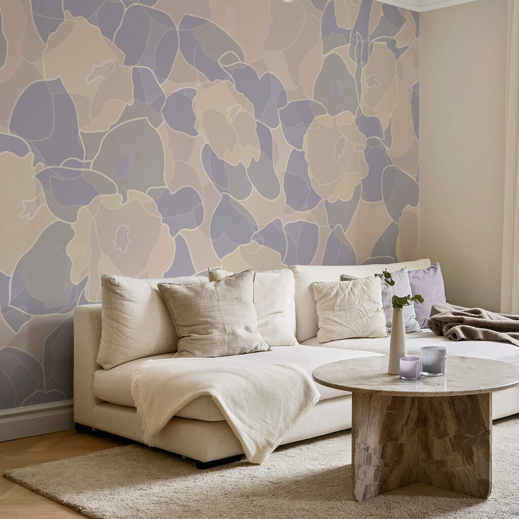 Μοτίβο λουλουδιών και φύλλων