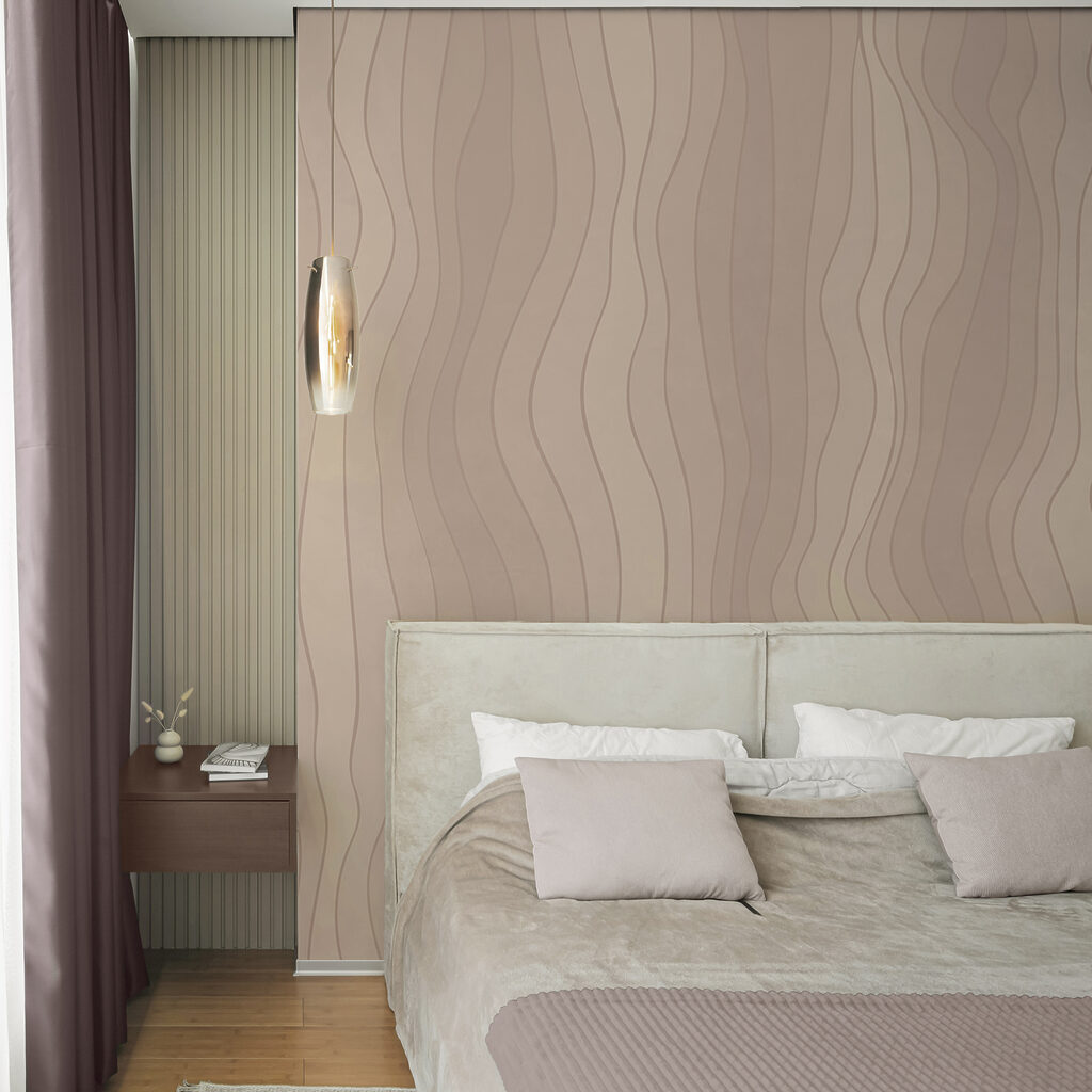 Απαλές, ρέουσες καμπύλες σε απαλές αποχρώσεις