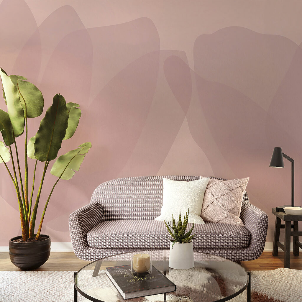 Ροζ και λευκό φόντο