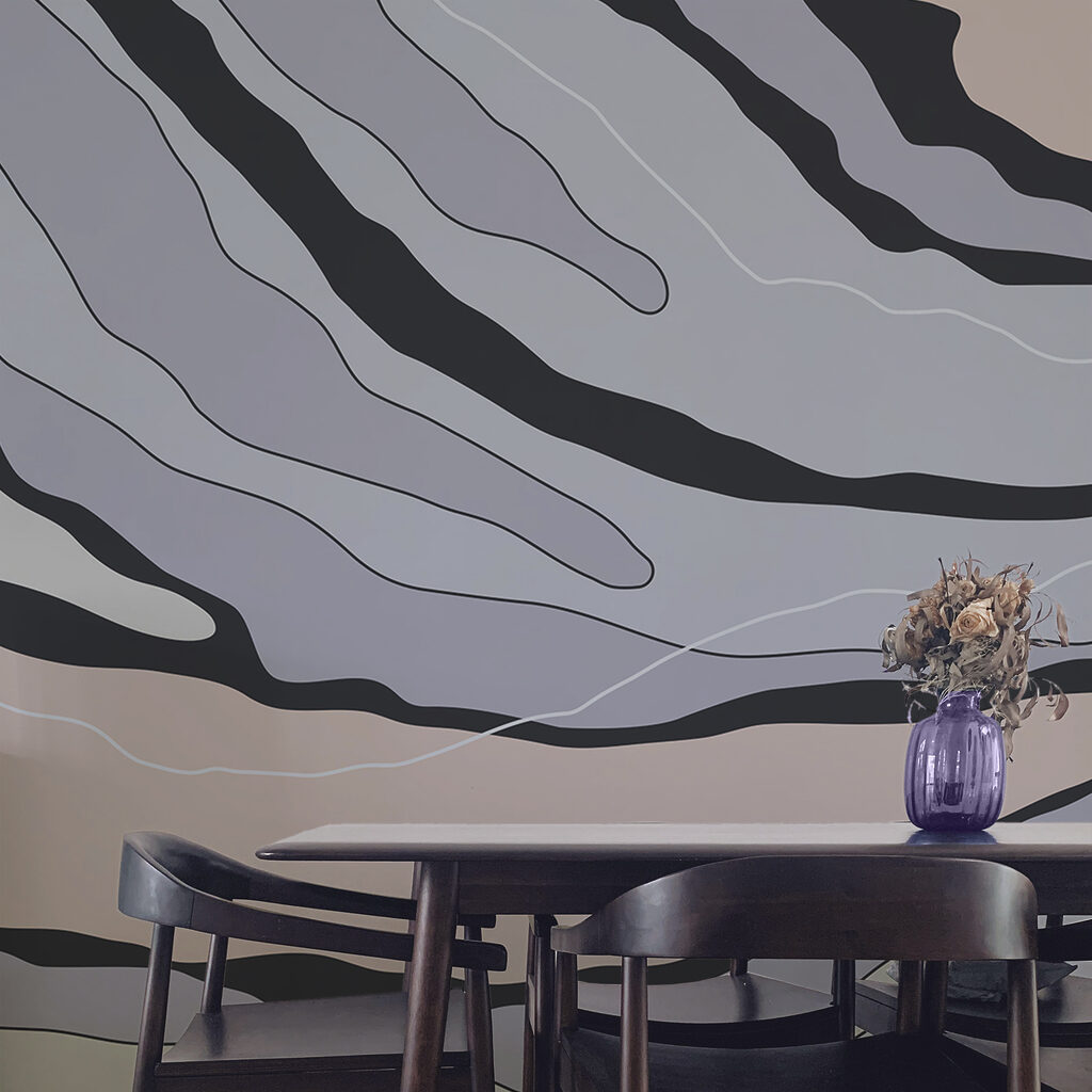 Αφηρημένες γραμμές σε απαλά χρώματα