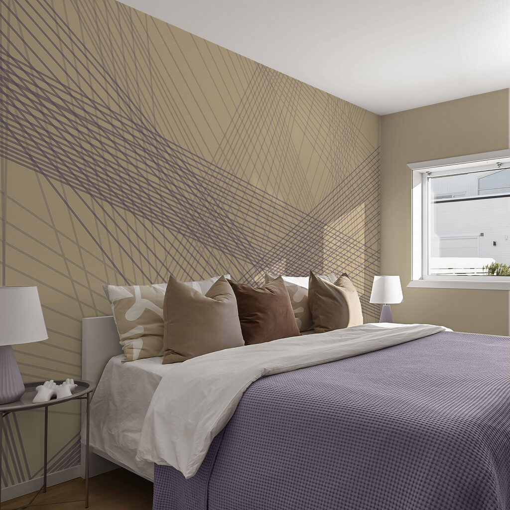 Αφηρημένες γραμμές σε καταπραϋντικά χρώματα