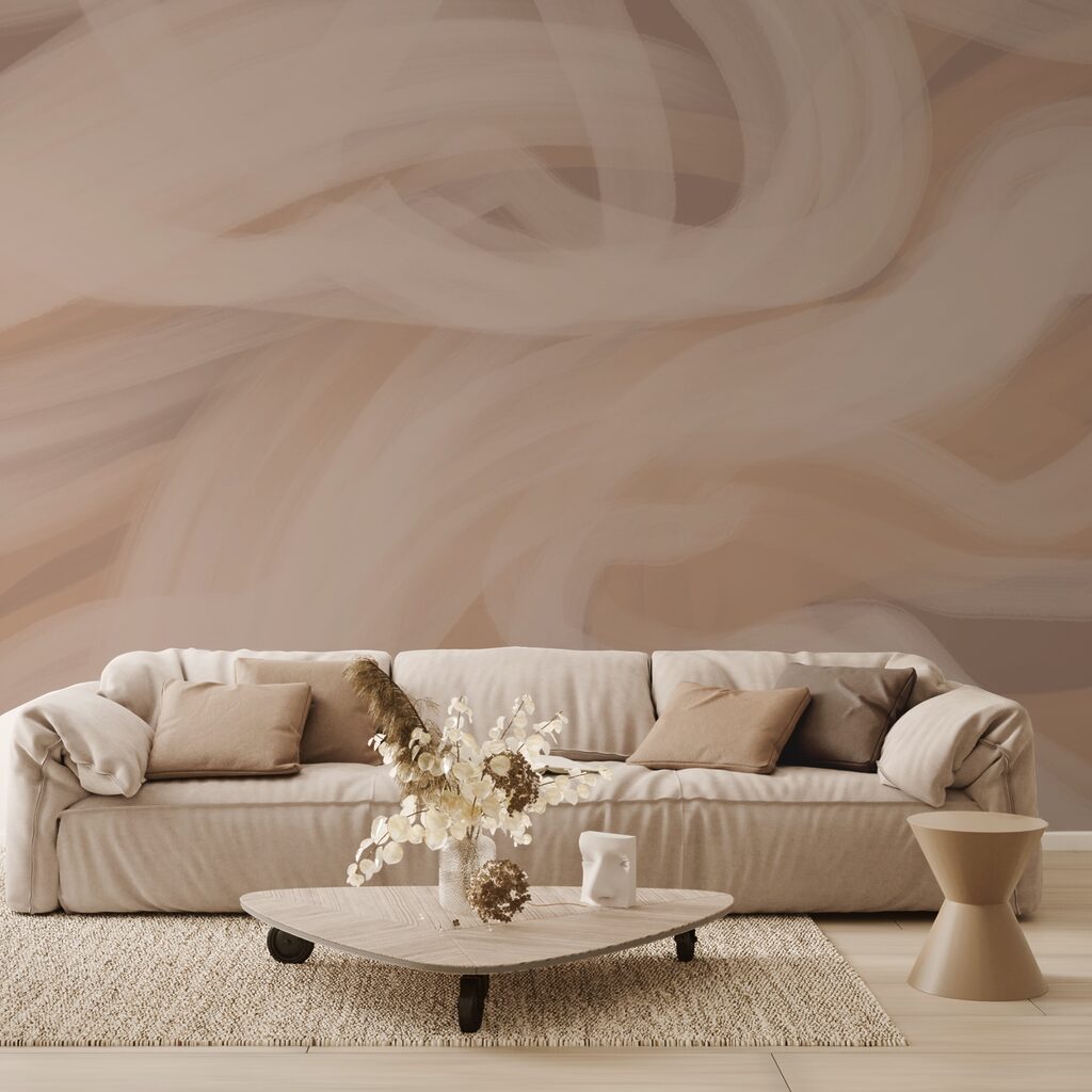 Απαλά κύματα σε ζεστούς τόνους